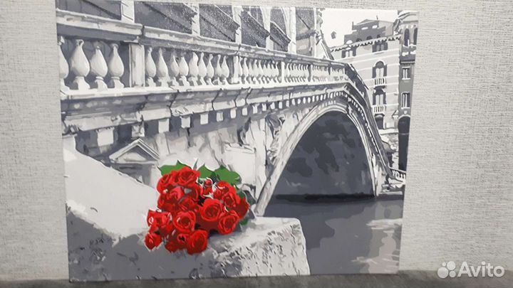 Готовая картина по номерам