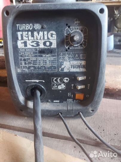 Сварочный полуавтомат бу telmig 130 turbo