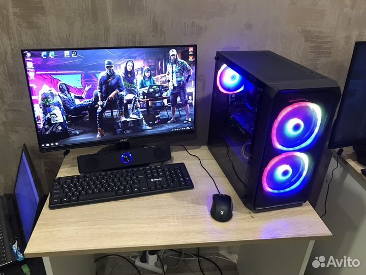 Мощный Игровой компьютер 16ядер/16gb/gtx1070