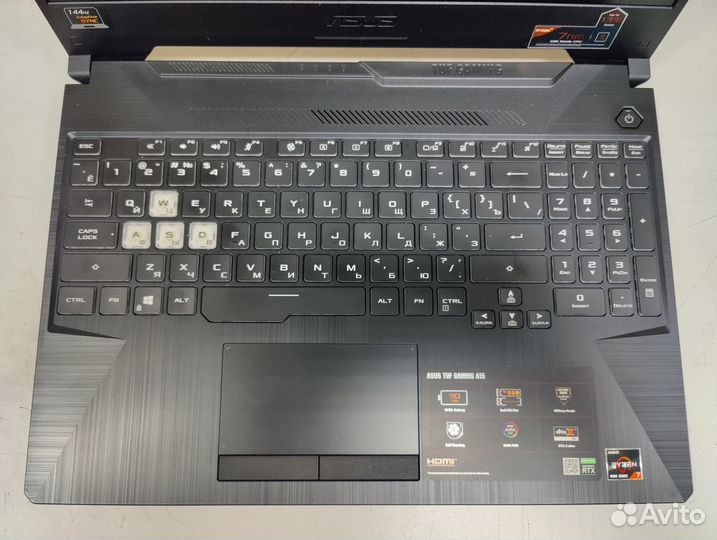 Ноутбук asus TUF Gaming FX506IV-HN326 (AMD Ryzen 7