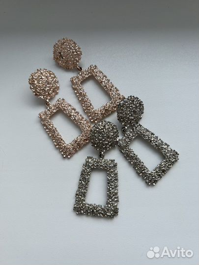 Золотые серьги