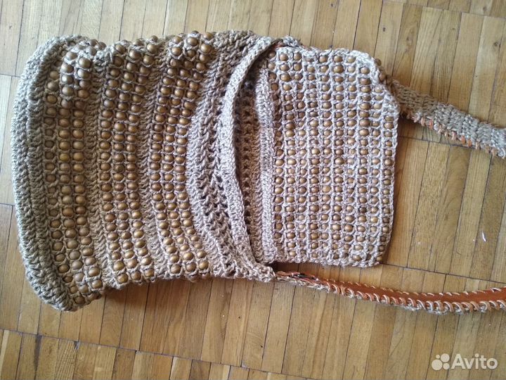 Сумка женская плетеная