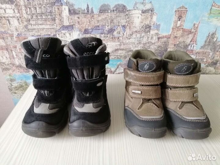 Ботинки Ecco и Primigi демисезон р. 23