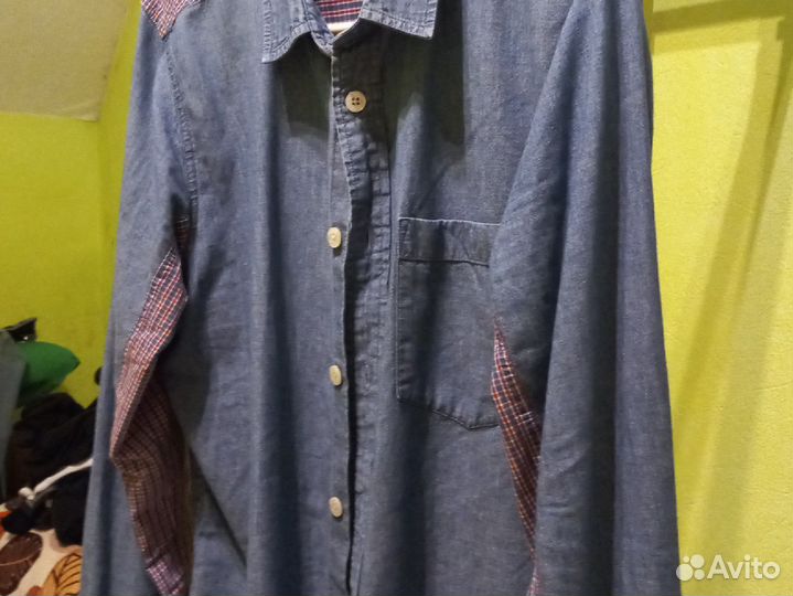 Рубашка мужская джинсовая Carhartt, m