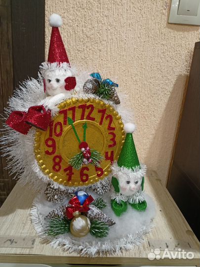 Поделка новогодняя большая