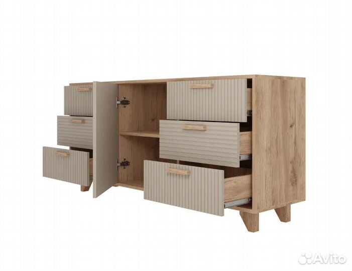 Комод Ньерд Дуб Вотан/Ива пепельная с доставкой