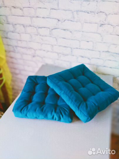 Декоративные подушки - сидушки, наволочки