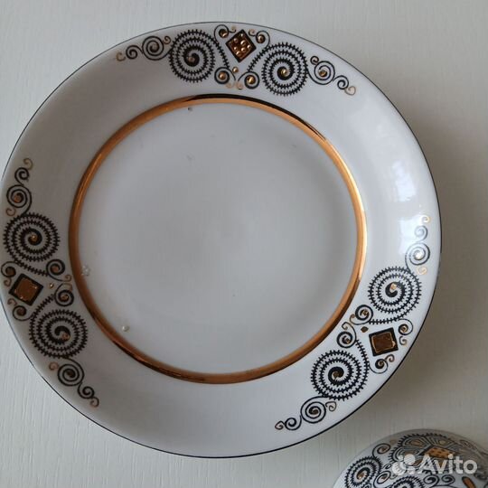 Чашка с блюдцем Рига