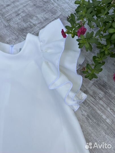 Блузка белая школьная Modish.brand