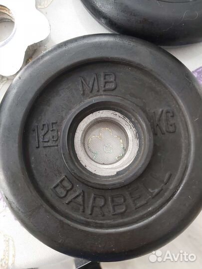 Гантели barbell разборные, 2 шт.по 5кг