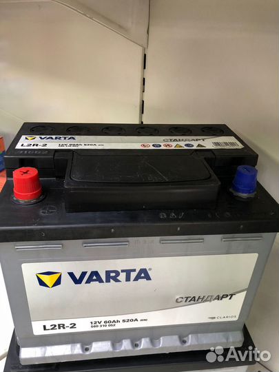Аккумулятор varta standart 12v 60Ah 520A