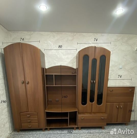 Стенка модульная в гостиную