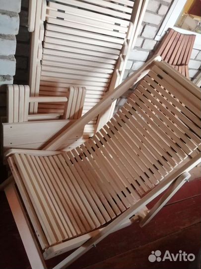 Изготовление мебели из дерева для сада