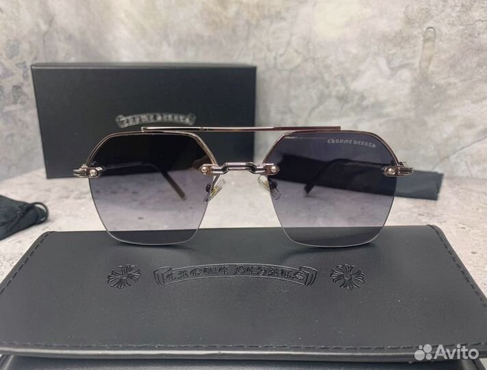 Очки Chrome hearts мyжскиe