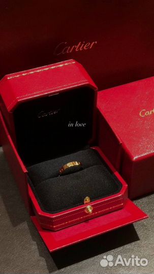 Кольцо Cartier Love жёлтое золото