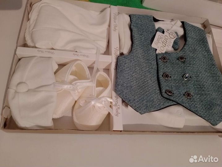 Комплект на выписку для мальчика