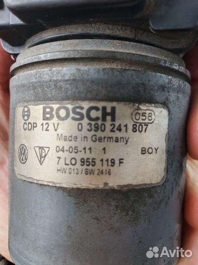 Моторчик дворников Touareg, Cayenne 955, 957