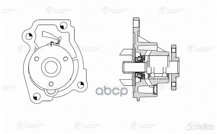 Насос водяной LWP0999 luzar