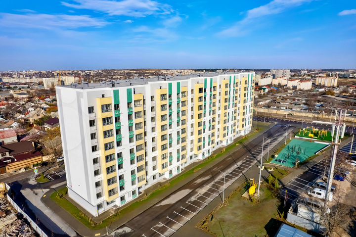 2-к. квартира, 57,4 м², 2/9 эт.