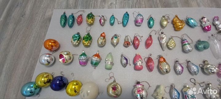 Ёлочные игрушки СССР, 90-х остатки