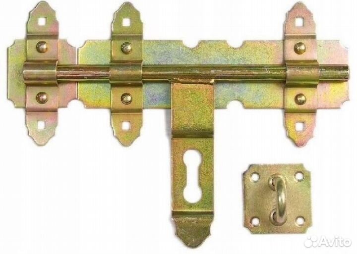 Декоративная воротная задвижка eczema