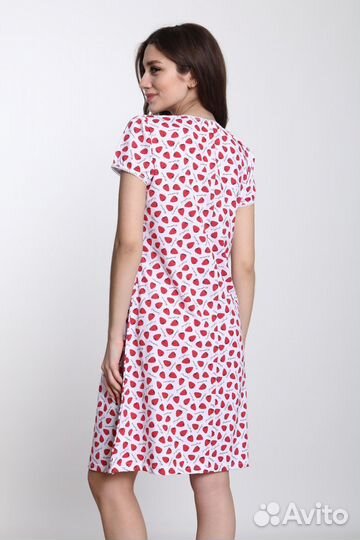 Оптом. Сорочка - белый №Н-15452 - 44