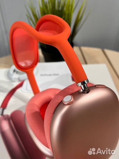 Apple Air Pods Max Красные, нoвые