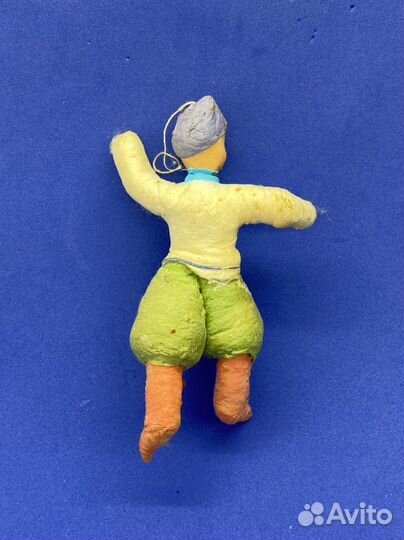 Елочная игрушка СССР из ваты Мальчик