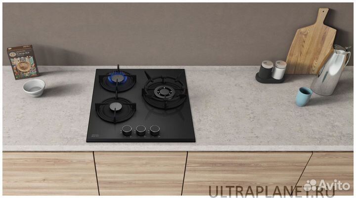 Газовая варочная панель Krona Fiero 45 BL Новая