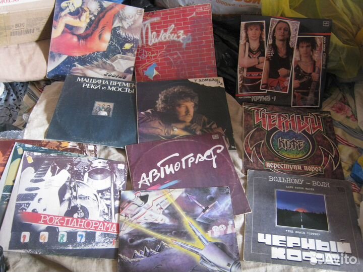 Пластинки винил русский рок