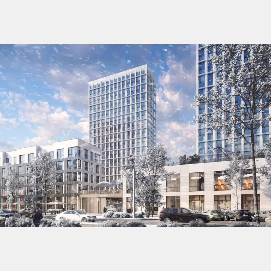 2-к. квартира, 51,2 м², 4/29 эт.