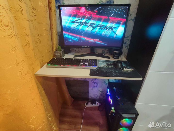 Игровой компьютер в сборе