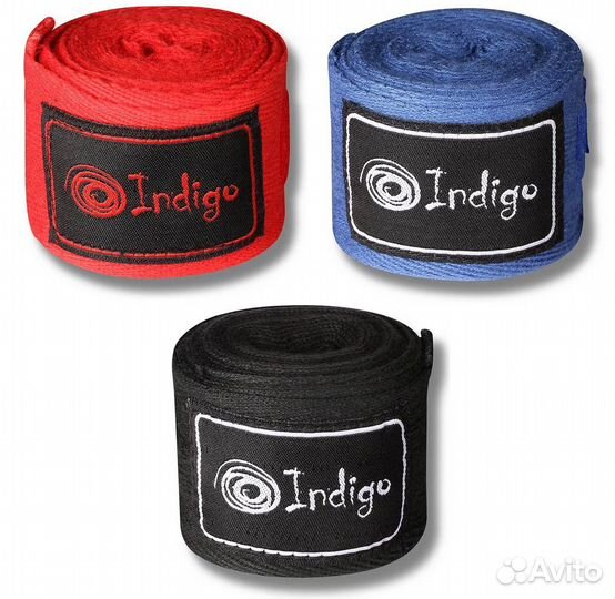 Бинт боксёрский indigo х/б PS-1464