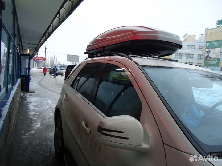 Багажник Автобокс на крышу Mercedes ML (2005-2011)