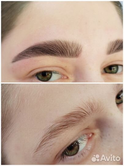 Оформление и окрашивание бровей