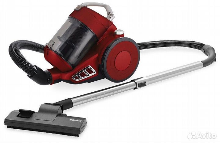 Пылесос Polaris PVC-1619 красный