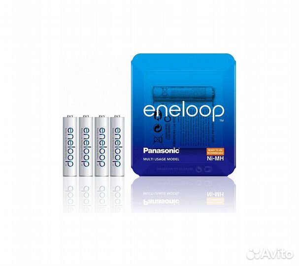 Аккумулятор Panasonic Eneloop AAA 750 4BP (BK-4mcc