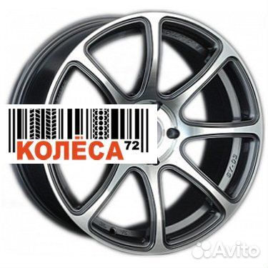 LS Wheels LS327 7.5x17 5x112 ET45 Dia57.1 GMF