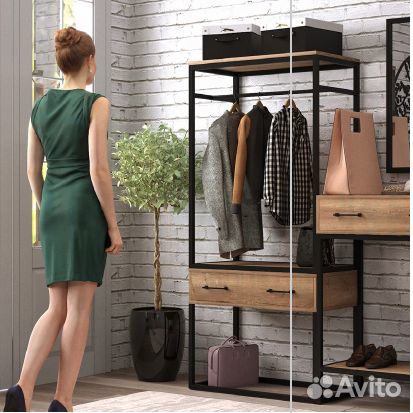 Журнальный стол в стиле лофт