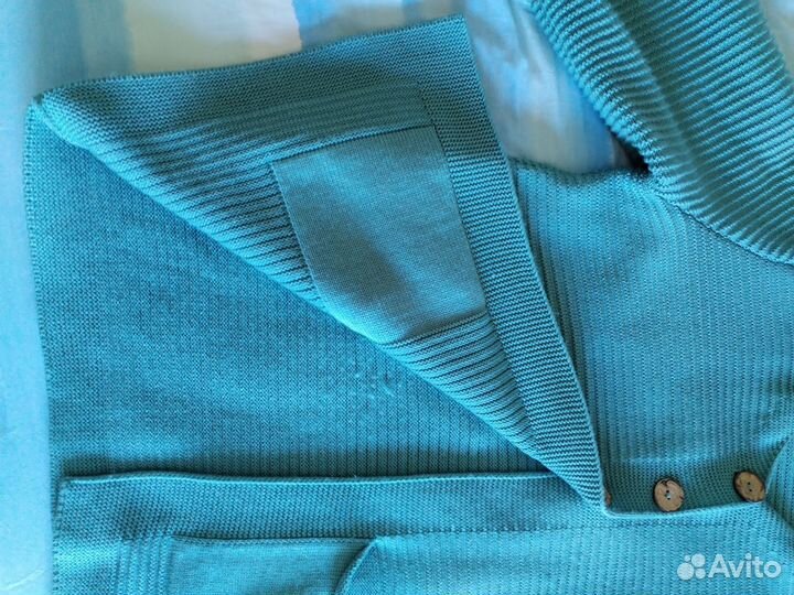 Кардиган женский длинный большого размера