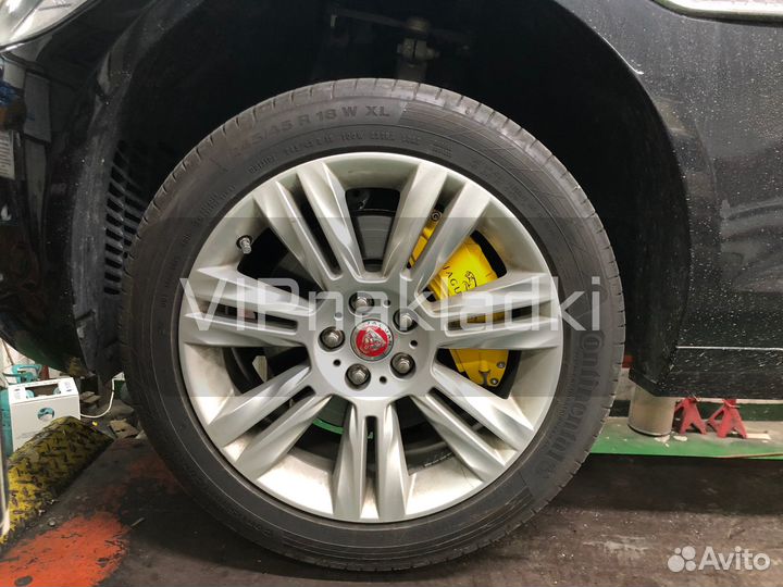 Алюминиевые накладки на суппорта для Jaguar