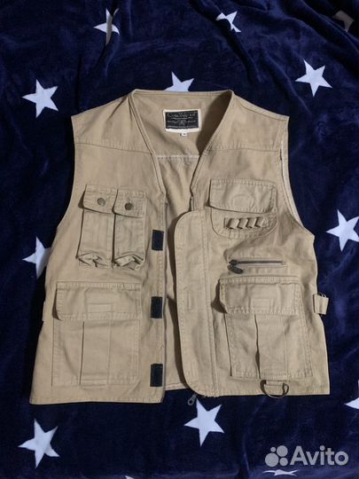 Жилетка мужская для рыбалки и охоты