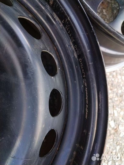 Диски на R15 штампованные