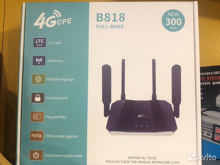 4G LTE 3G WiFi-роутер
