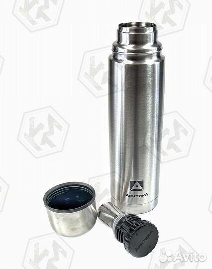 Термос Арктика 1л с ситечком