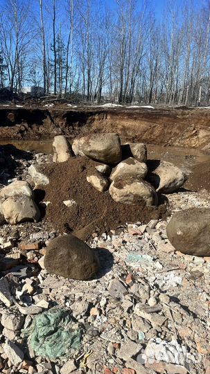 Природный камень валун