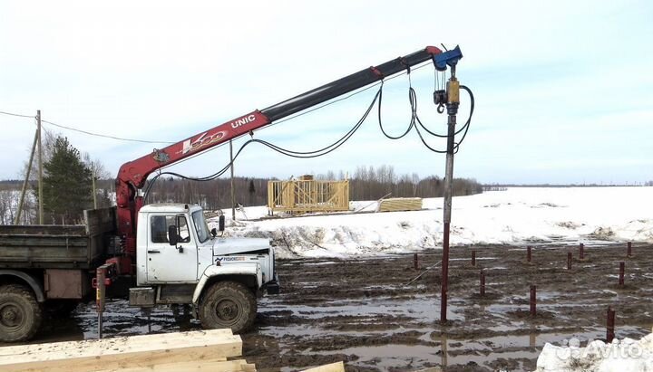 Винтовая свая 57*2000