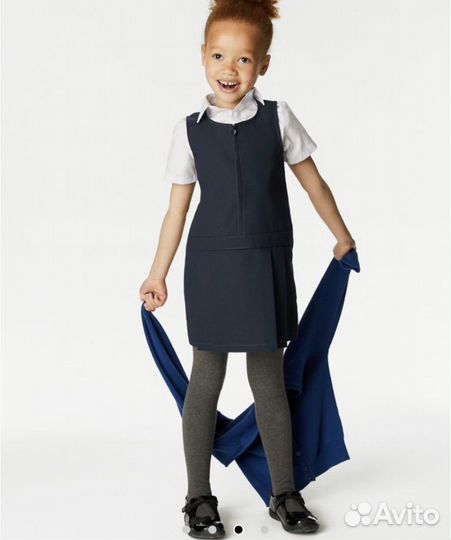 Школьная форма сарафан 128-134