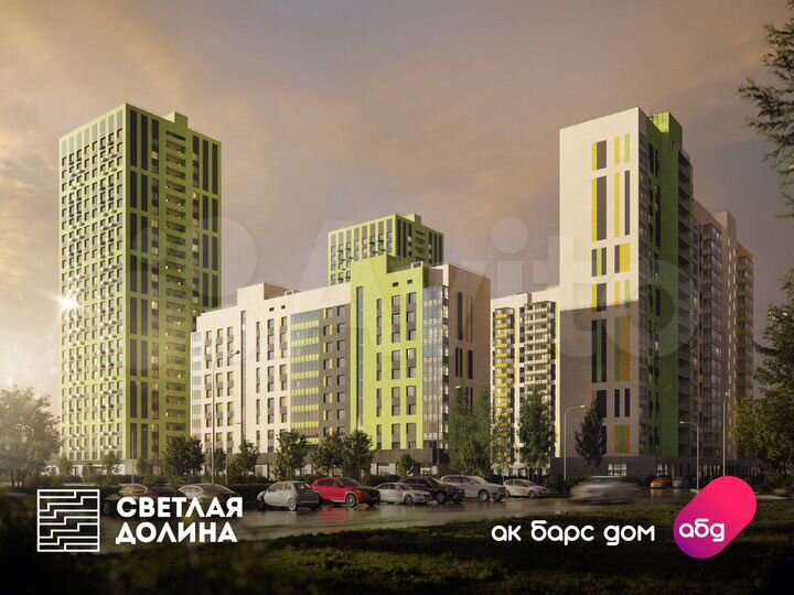 2-к. квартира, 48,6 м², 17/25 эт.