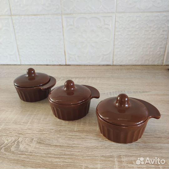 Кокотница керамическая 200мл набор